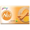 Godrej No.1 Sandal and Turmeric Soap -  150gm (Pack of 9)