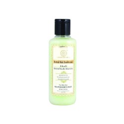 Khadi Natural Green Tea and Aloevera Herbal Hair Conditioner, 210ml