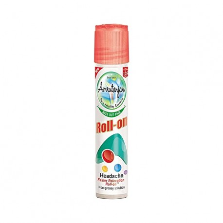 Amrutanjan Headache Roll-On - 10ml (Pack of 10)