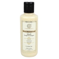 Khadi Natural Orange Lemongrass Herbal Hair Conditioner 210ml