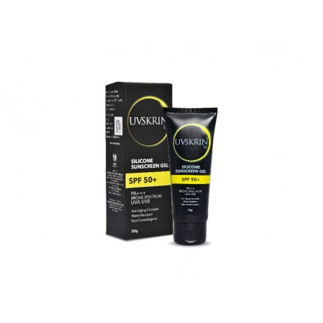UVSkrin SS Silicone Sunscreen Gel SPF 50+ (50gm)