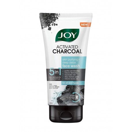 Joy Activated Charcoal Face Wash - 150ml