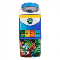 Vicks Cough Drops Candy (Tulsi, Ginger, Honey & Menthol)
