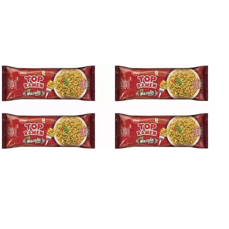 Top Ramen New Masala Noodles - 280gm (Pack of 4)
