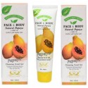 RDL Natural Papaya Cleaning Scrub Gel - 100ml (Pack of 2)