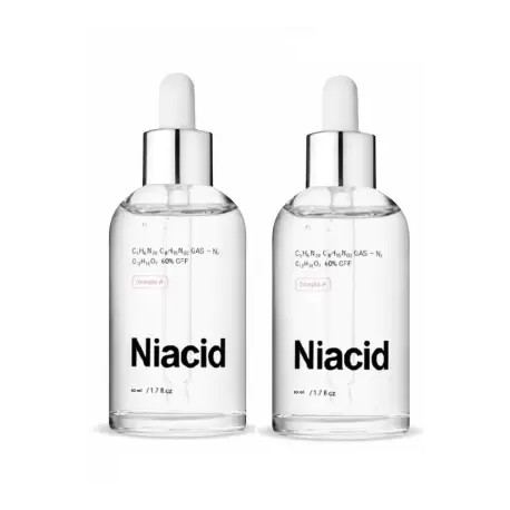 The Nile Serum Niacid Fill in Pitted Scars & Dark Acne - 30ml (Pack Of 2)