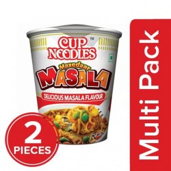 Nissin Food Cup Noodles Mazedaar Masala - 70gm (Pack of 2)