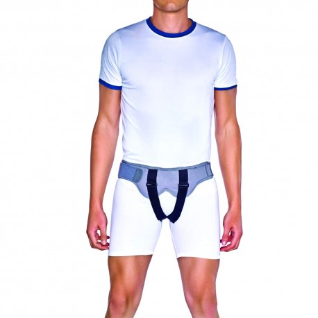 Vissco Hernia Belt With Double Pad - Medium (Grey)