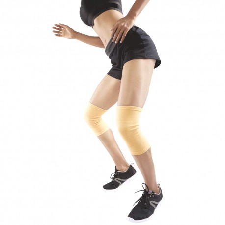 Vissco Tubular Elastic Knee Cap - Large (Beige)