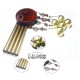 Lilone Brass Wind Chime - 24 inch (Multicolour)