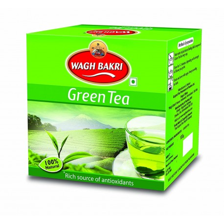 Wagh Bakri Green Tea Leaf 100gm