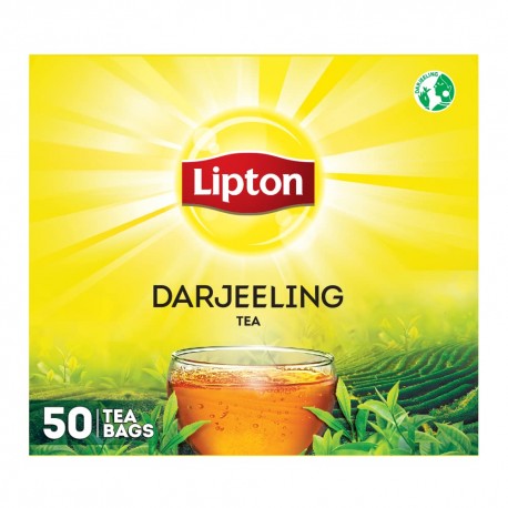 Lipton Darjeeling Black Tea - 50 Tea bags