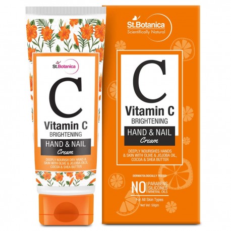 St.Botanica Vitamin C Brightening Hand and Nail Cream 50gm