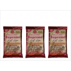 Supreme Mehandi Copper Brown Henna Mehandi for Hair - 150gm (Pack of 3)