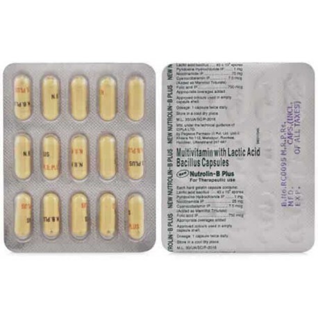 Nutrolin B Plus (New) Capsule (Pack of 10 Strips)