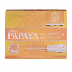 Khadi Natural Papaya Skin Revitalizing Mini Facial Kit