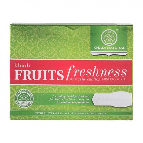 Khadi Natural Fruits Freshness Skin Rejuvenation Mini Facial Kit