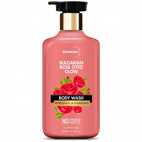 St.Botanica Bulgarian Rose Otto Glow Body Wash 250 ml
