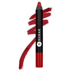 Sugar Cosmetics Matte As Hell Crayon Lipstick (Pack of 2)
