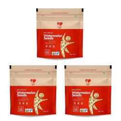 Nourish You Organic Watermelon Seeds - 100gm (Pack of 3)