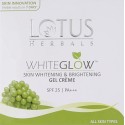 Lotus Herbals Whiteglow Skin Whitening And Brightening Gel Cream SPF 25 - 60g