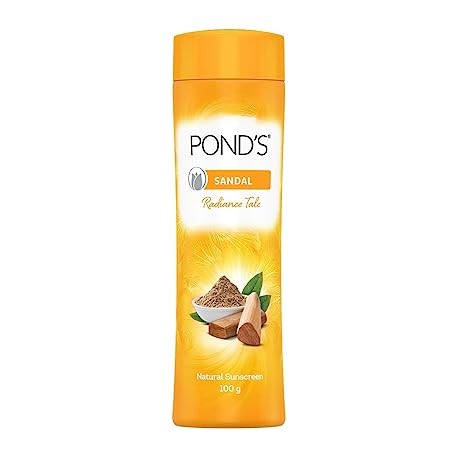 Ponds Sandal Radiance Talc - 100gm